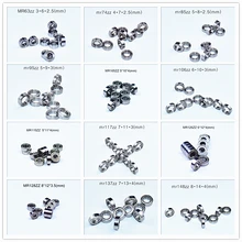Metal Seal Miniature bearing Multiple sizes 10piece free shipping Bearing MR63 MR74 MR85 MR95-105-106-115-117-126-128-137-148