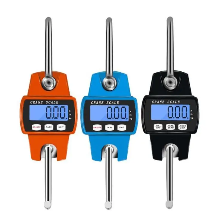  10PCS 300kg/600lb 미니 산업 크레인 디지털 교수형 규모 크레인 규모 후크 규모 SN175