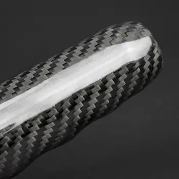 

Accessories Brake Handle Carbon Fiber Cover Sticker For BMW Mini F55 F56 F57 New