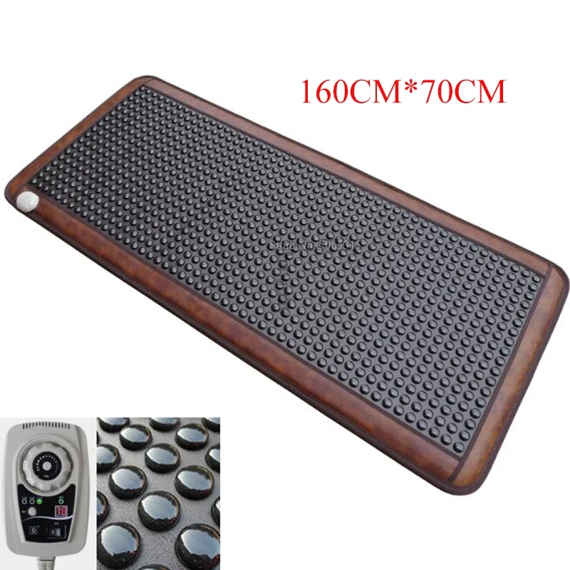 220v Health Care Heating Jade Cushion Natural Tourmaline Mat Physical