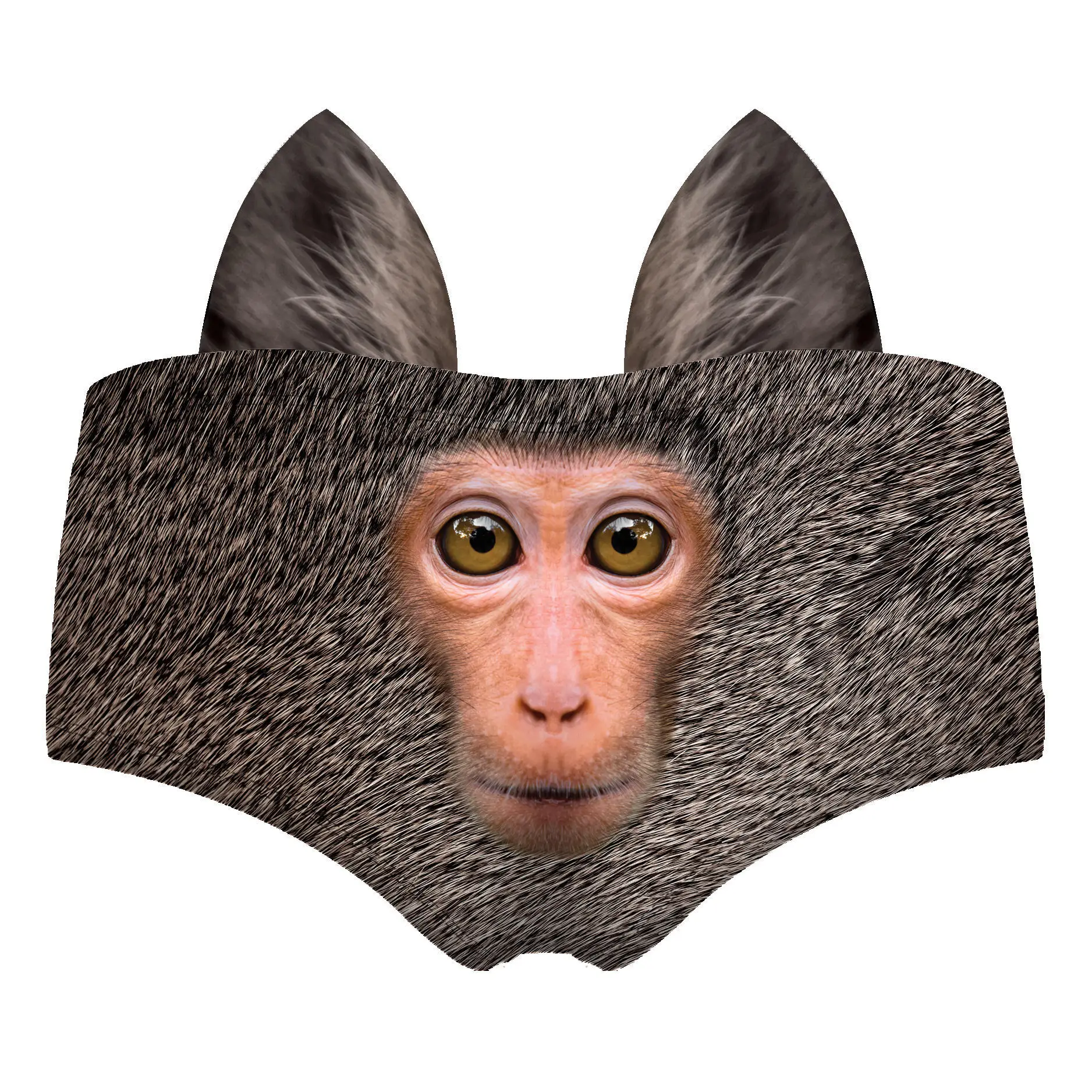 nuevo llegado moda 3D imprión ropa interior Sexy Kawaii cerdo gato oreja bragas Toro perro Cheetah zorro salvaje Mujer br - Цвет: 4