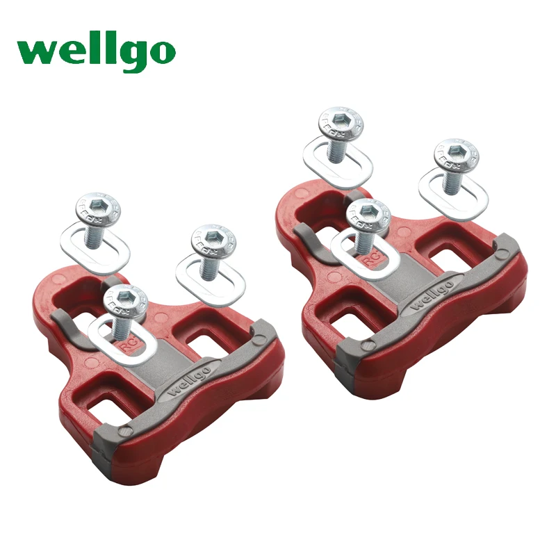 Wellgo RC7 Road Pedal Cleats 6° Repair parts SelfLocking Pedal Anti