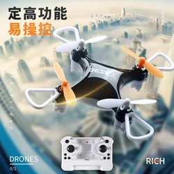 Mini drone, petit quadrirotor, avion télécommandé, jouets pour enfants résistants aux chutes et de haute altitude, cadeaux de noël 