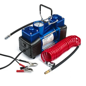 

Tornado AC-625ma car compressor, two-piston, with tools, 60 l/min, 216 W, 12V, 10 ATM