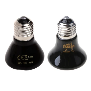 

220V Small Mini Ceramic Emitter Heater Lamp Light Bulbs Far IR Heating Brooder R9JC