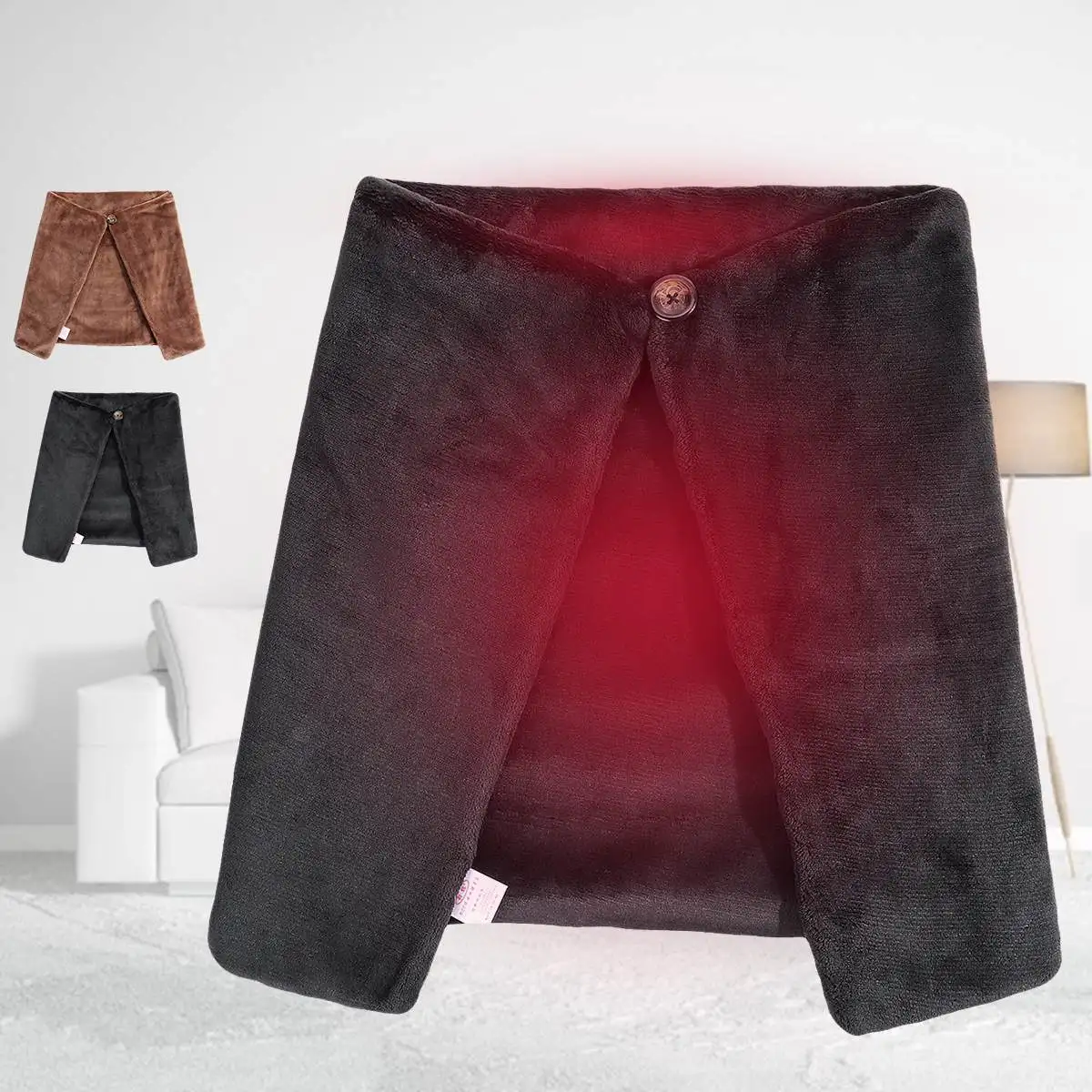 Heating Blanket 45x80 см электрический потепление USB Отопление шаль одеяло мягкий коврик плечо обогреватели зимние теплые забота о здоровье для дома/офиса - Цвет: Heating Blanket