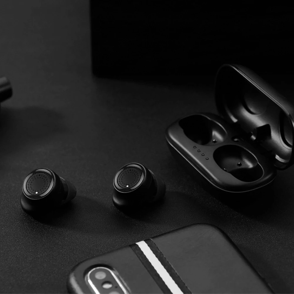 TWS-2 беспроводные наушники Bluetooth наушники Близнецы наушники с зарядной коробкой стерео наушники для Xiaomi iPhone samsung iOS