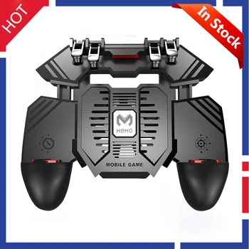 

For MEMO New PUBG Helper AK77 Mobile Phone Radiator Handle Water-cooled Fan Six Fingers PUGB Handle Power Bank