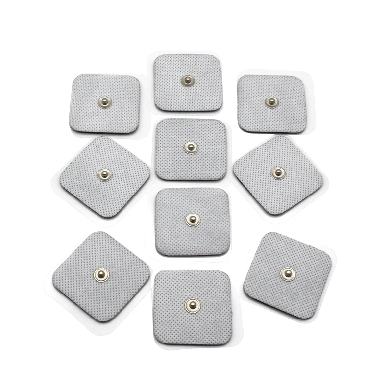 set of 16 Electrodes pads 50x50mm with 2 mm PIN connector