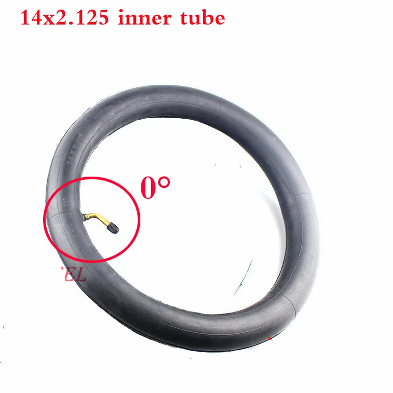 14 дюймов колеса шины 14X2,125/54-254 шины внутренняя труба подходит для многих газовых электрических скутеров и электровелосипедов 14*2,125 шины 14x2,125 - Цвет: inner tube