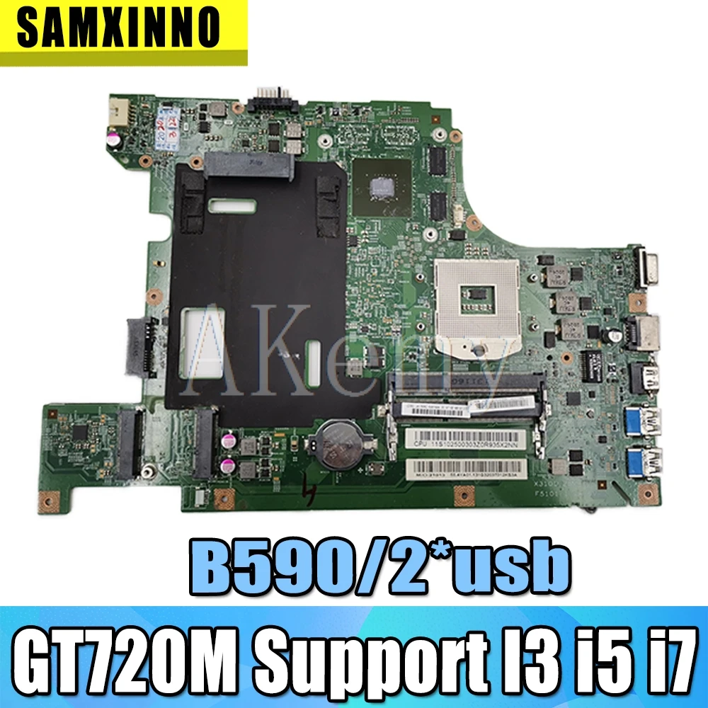 Для Lenovo B590 B580 V580c материнская плата для ноутбука тест Mainboard LA58 MB 11273 1 48.4TE01.011