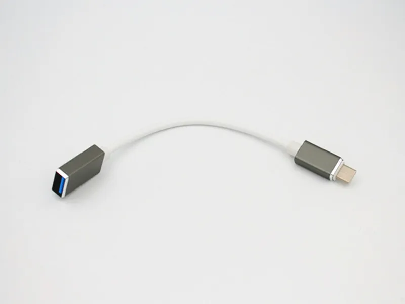 USB адаптер Тип C OTG USB кабель C штекер USB 3,0 A женский кабель адаптер для MacBook Pro samsung S9 USB-C OTG кабель