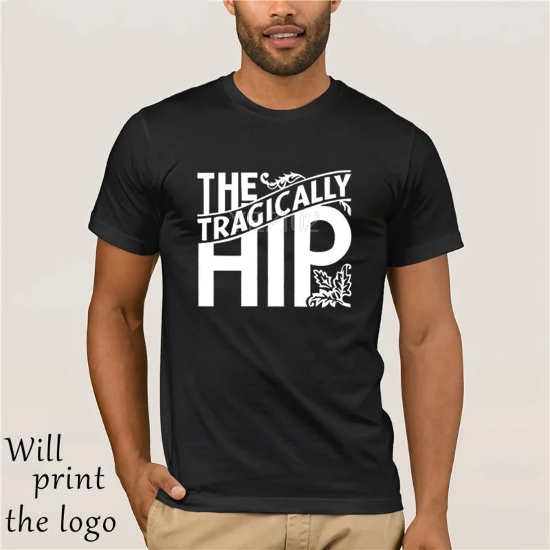 Мужская футболка с надписью The Tragically Hip |