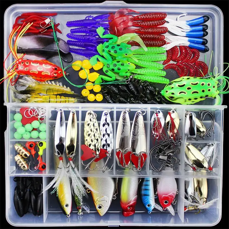  141Pcs Lures Multifunctional All Swimming Layers False Baits for Sea Fishing and Fresh Water