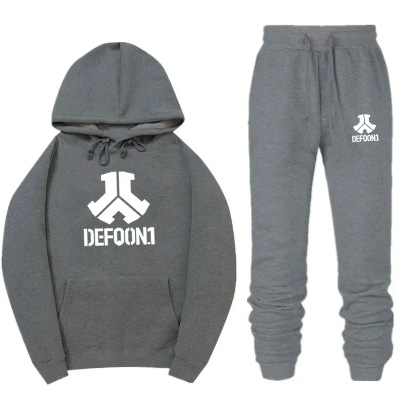 Новинка, толстовка Defqon 1, рок-группа, хип-хоп, Мужская толстовка, толстовка, зима-осень, уличная одежда, повседневная флисовая верхняя одежда с капюшоном, S-3XL - Цвет: Dark gray MK0315