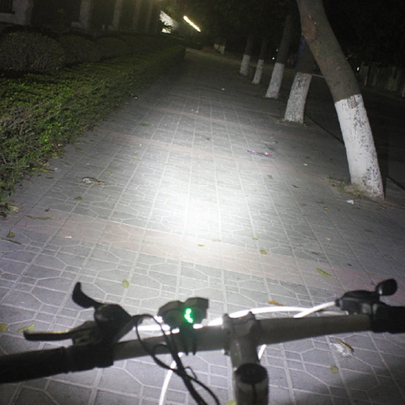 2* XM-L T6 светодиодный велосипедный светильник головной светильник передняя фара для велосипеда налобного фонаря яркий 7000lm Велоспорт вспышки света светильник аккумуляторная 8,4 V 18650 Батарея