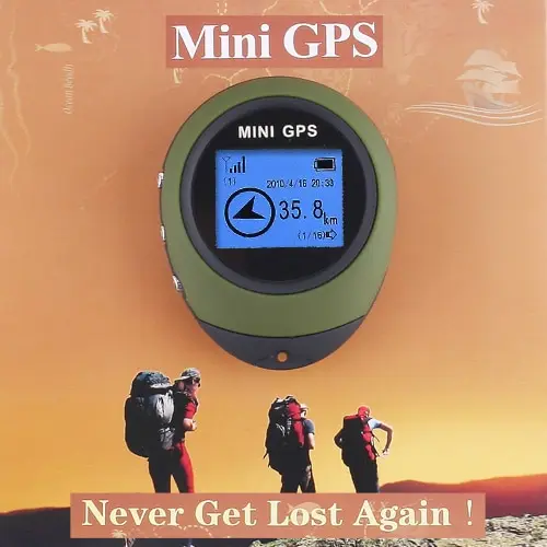 Мини навигатор GPS туристический компас Брелок PG03 GPRS USB гид перезаряжаемый трекер