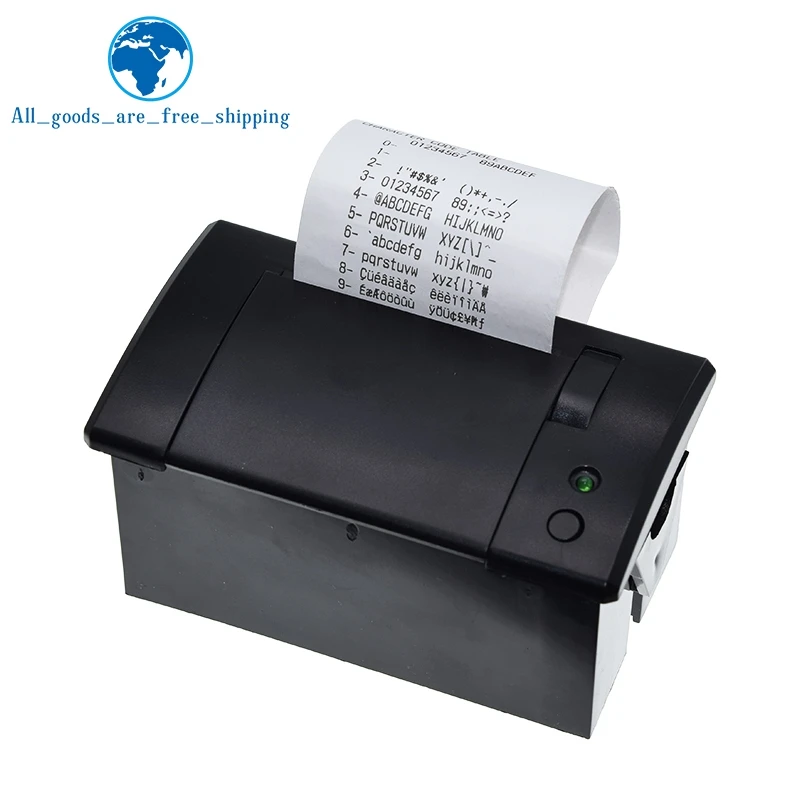 TZT 1/3PCS 58mm Mini-Thermodrucker Eingebetteter POS-Belegticketsdrucker mit Schnittstelle RS232/TTL-Verwendung mit 5V-9V für Arduino – Detail 15