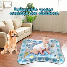 Надувной детский водный коврик, детский животик, игровой коврик для малышей, развлекательный игровой центр для сенсорной стимуляции, моторики