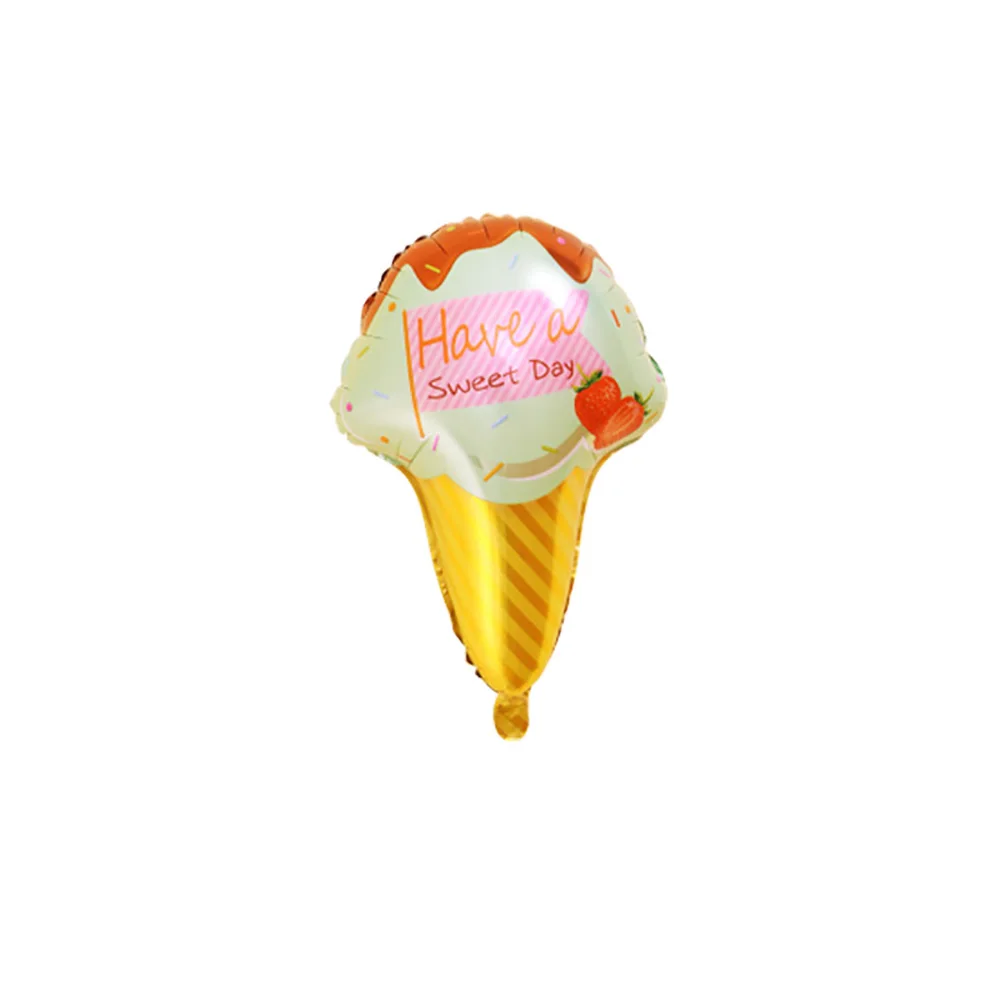 Lychee Life десерт еда в форме шариков фольгированный шарик, мультфильмы DIY Baby Shower Birhtday Свадебная вечеринка украшения - Color: 5