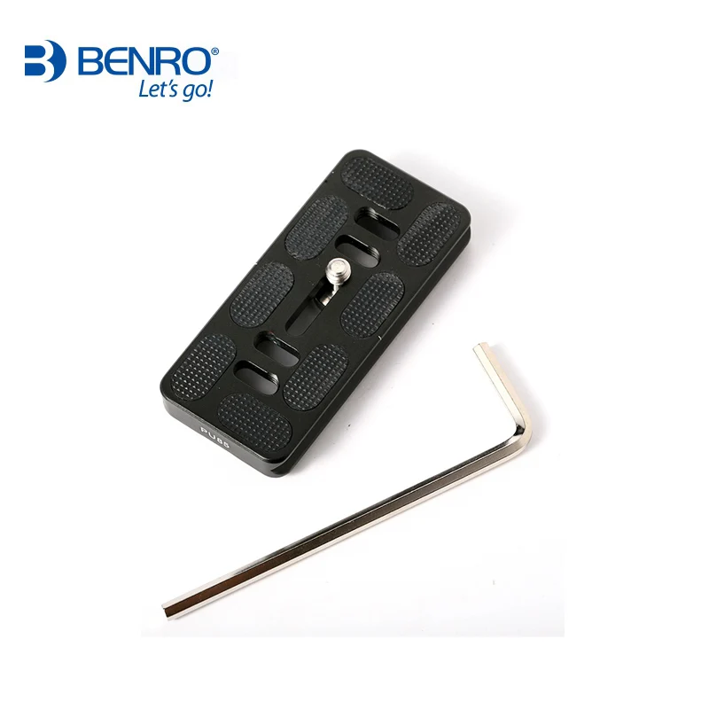 Benro PU85 PU100 PU120 PU150 PU200 быстросъемная пластина алюминиевая PU серия универсальная камера qr-пластина для длинных фокусных линз