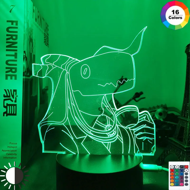 

The Ancient Magus Bride Elias Ainsworth Led Night Light for Bedroom Decor Gift Colorful Nightlight Anime 3d Lamp Elias Ainsworth