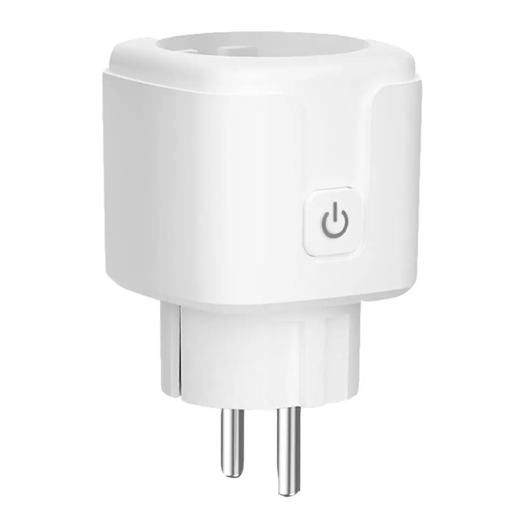 WIFI smart plug EU WiFi Socket With Timing APP Control,Compatible Alexa Mini Voice Intelligent Control