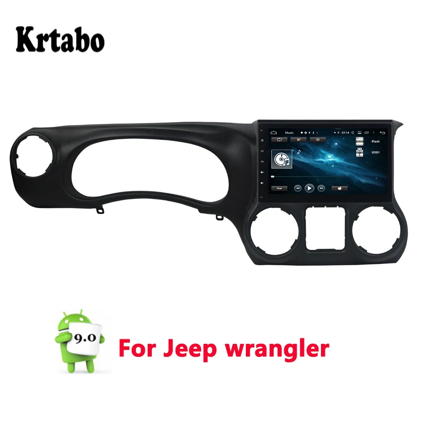 Подходит для JEEP Wrangler автомобильный радиоприемник андроид мультимедийный проигрыватель PX5 Android 9,0 восемь ядер 4+ 32 встроенный DSP+ CARPLLAY