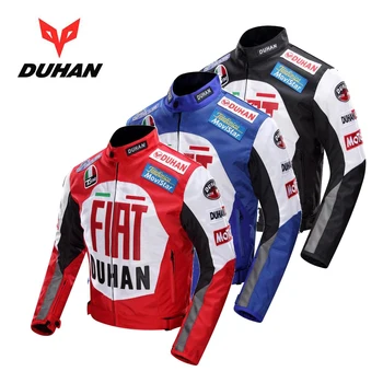 

600D Oxford DUHAN Motorcycle jacket Cross country Motorbike riding clothes with Protective gear Size M-XXL Three colors optional