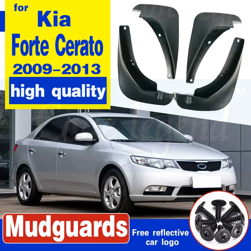 

Car Mud Flaps For Kia Forte Cerato K3 2009 - 2013 Sedan Mudflaps Splash Guards Mud Flap Mudguards Fender Front Rear 2011 2012