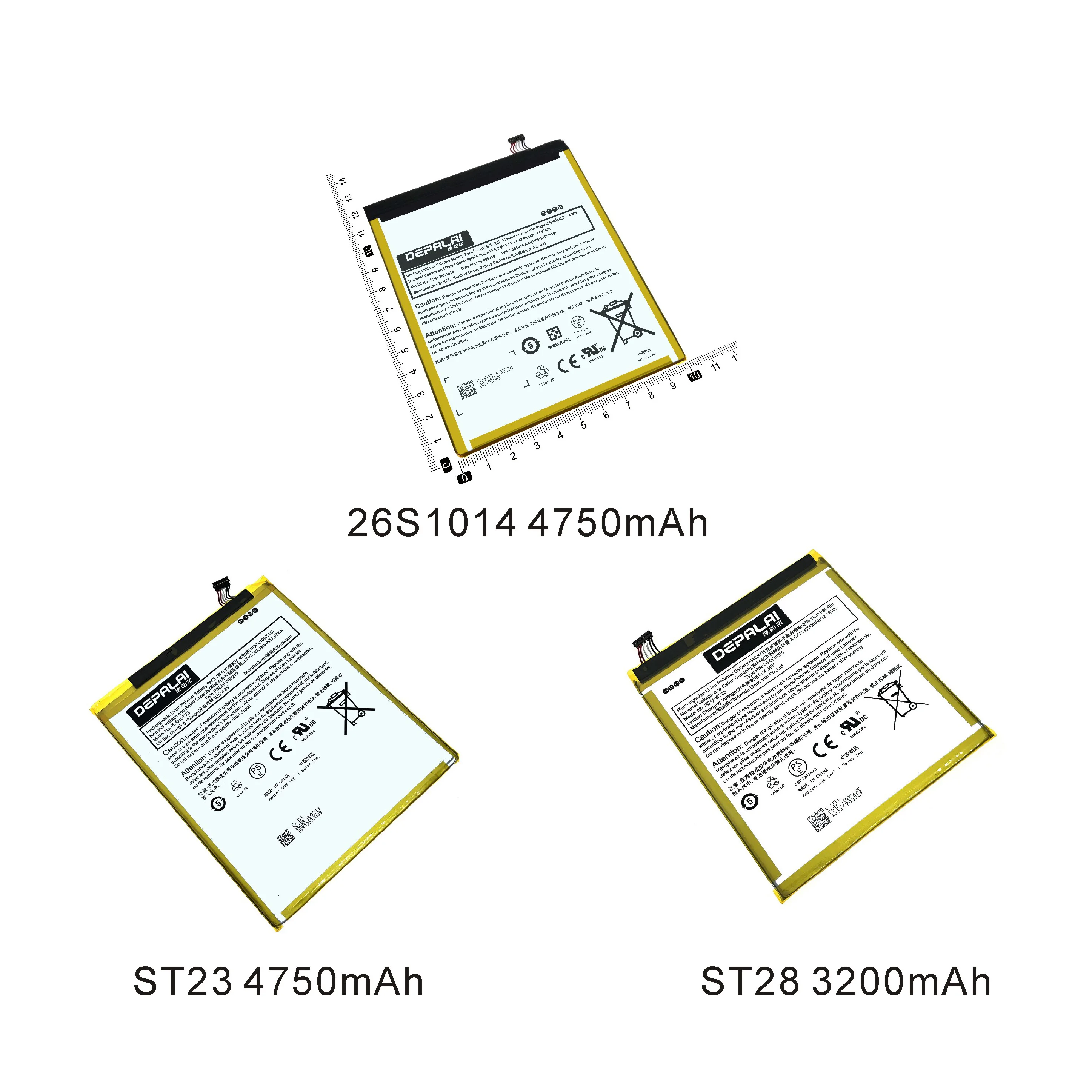 26s1014 St23 St28 Battery For Amazon Kindle Fire Hd 8"7th Gen Sx0340t
