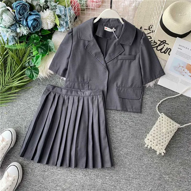 two piece skirt and blazer