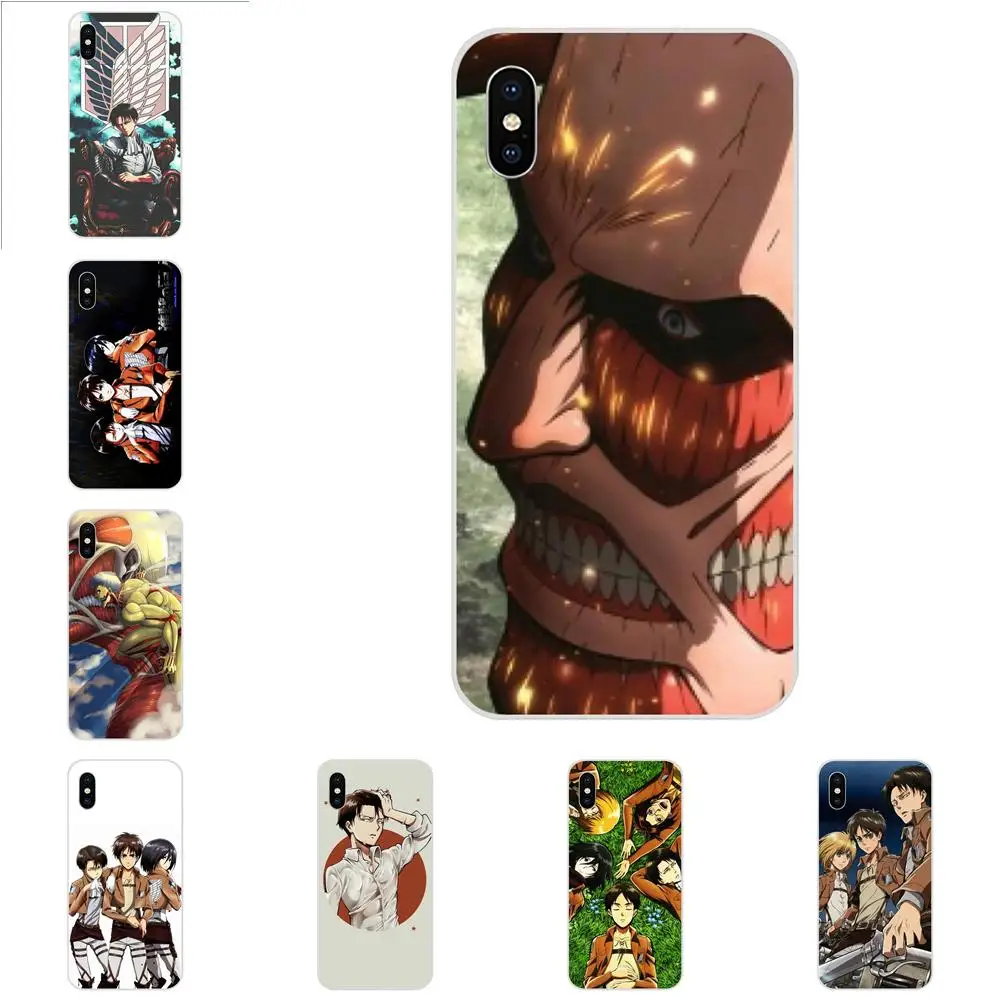 

Attack On Titan Eren Levi Mikasa TPU Protective For Xiaomi Redmi Note 2 3 3S 4 4A 4X 5 5A 6 6A Pro Plus