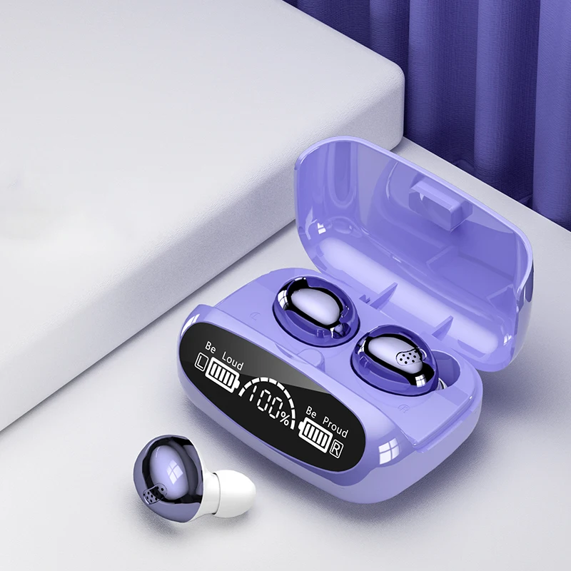 Новые Беспроводные стереонаушники Спортивная сенсорная гарнитура TWS Bluetooth V5.1