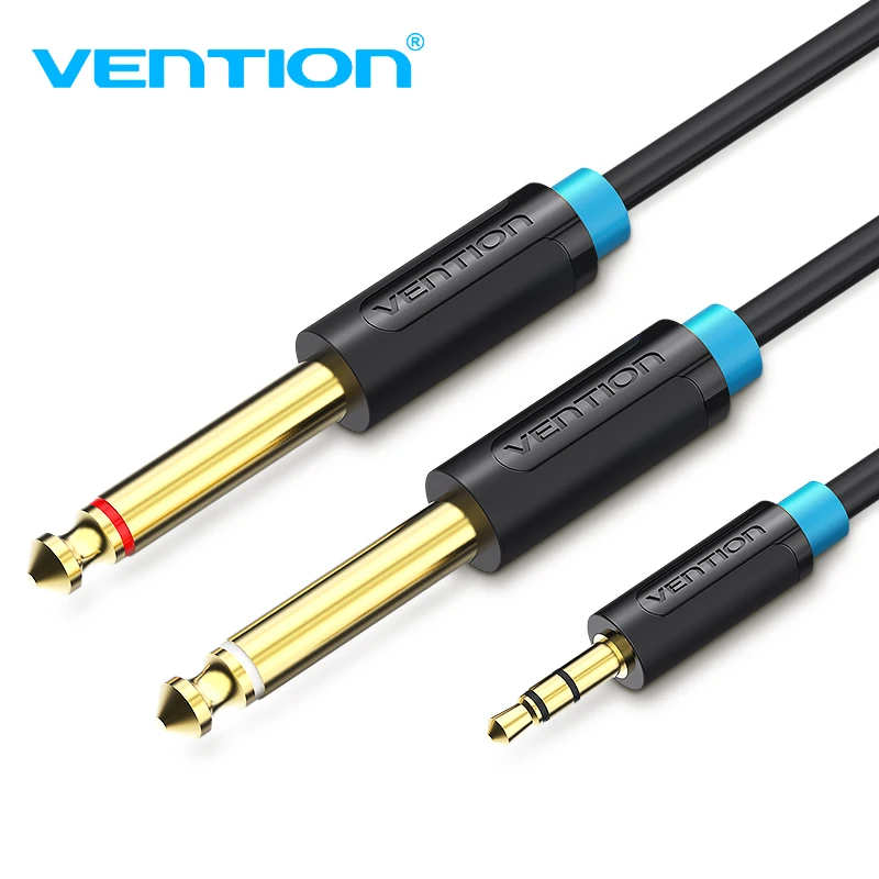 Vention  ̺  , 3.5mm- 6.5mm,  6.35mm  1/4,  -׷ 1/8