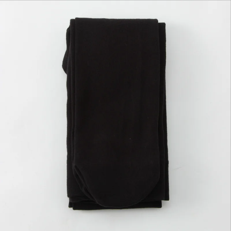 Black-Tights Небольшой Размеры; ; сезон осень-зима; колготки в клетчатое платье из кашемира и хлопка теплые колготки FullFoot Толстый Тонкий колготки, носки штаны до щиколотки - Цвет: Black-Tights