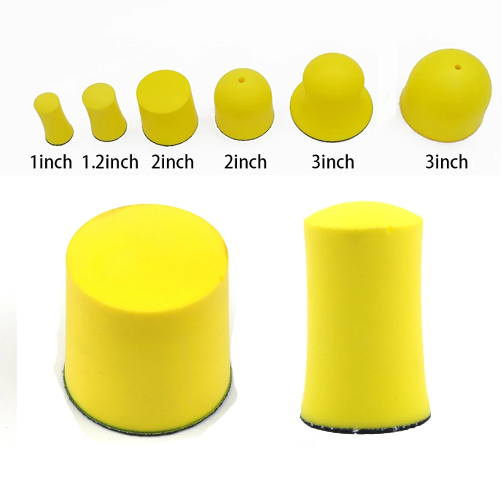 

6pcs set Hand Sanding Block For Hook & Loop Sandpaper Hand Pad Polishing Pad tools