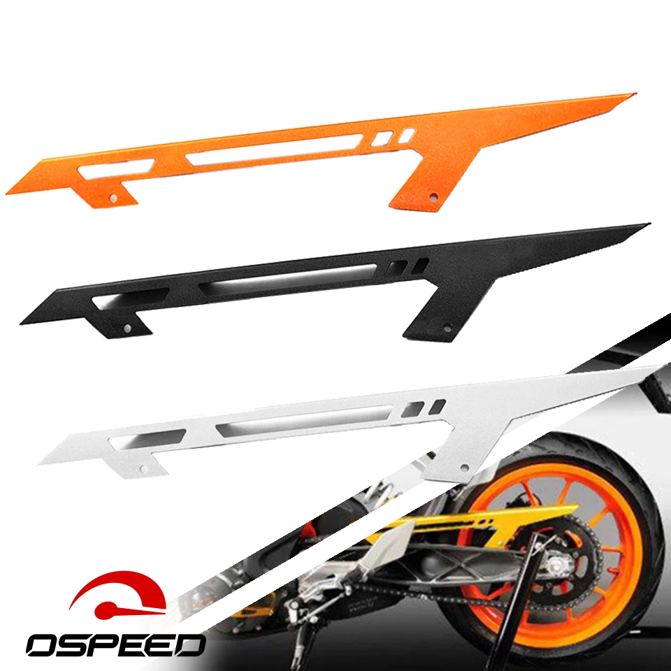 Крышка цепи из алюминиевого сплава с ЧПУ для Ktm Duke390 200 125 Duke 2017 2011 Защитная панель