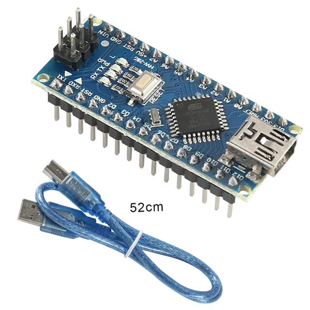  Mini Nano V3.0 ATmega328P Microcontroller Board w/USB