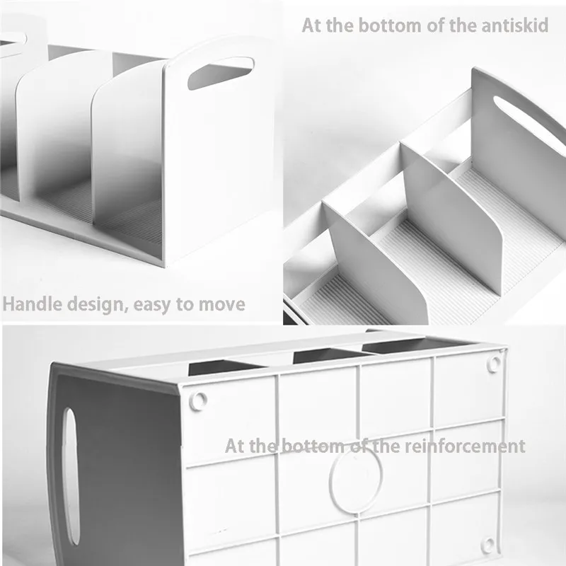 Desktop Office Document Organizer Study Room Dormitory Desk Book Storage Rack #4g08 (6)