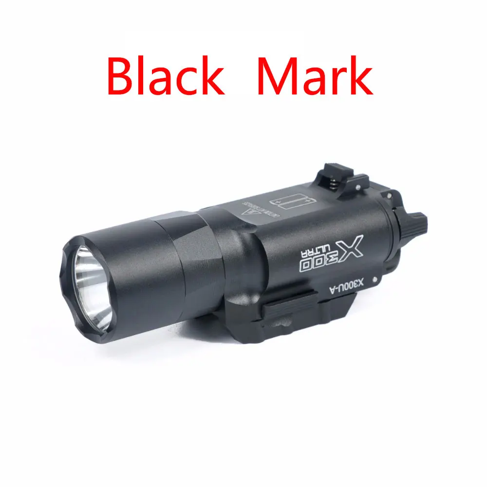 500-Lumens-High-Output-Tactical-surefire-X300-Ultra-Pistol-Gun-Light-X300U-Weapon-Light-LED-Flashlight