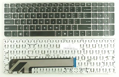 Новая клавиатура SSEA US с рамкой для ноутбука HP 4530S 4535S 4730S 4740S 4735S 638179 S-001 9Z.N6MSV.001 |