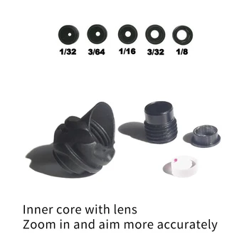 

Tools Peep Sight Kit Practice Compound Bow Archery 8 Time Lens Clarifier 37 45 Degree Hunting Aluminum Alloy Hooded Outdoor