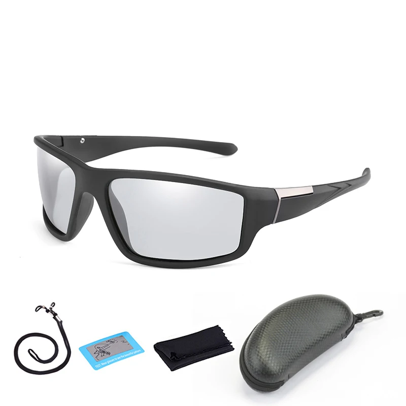 

Polarized and Photochromic Fishing Sunglasses Outdoor Sports Glasses Men Women Cycling Climbing Hiking Eyewear with Box