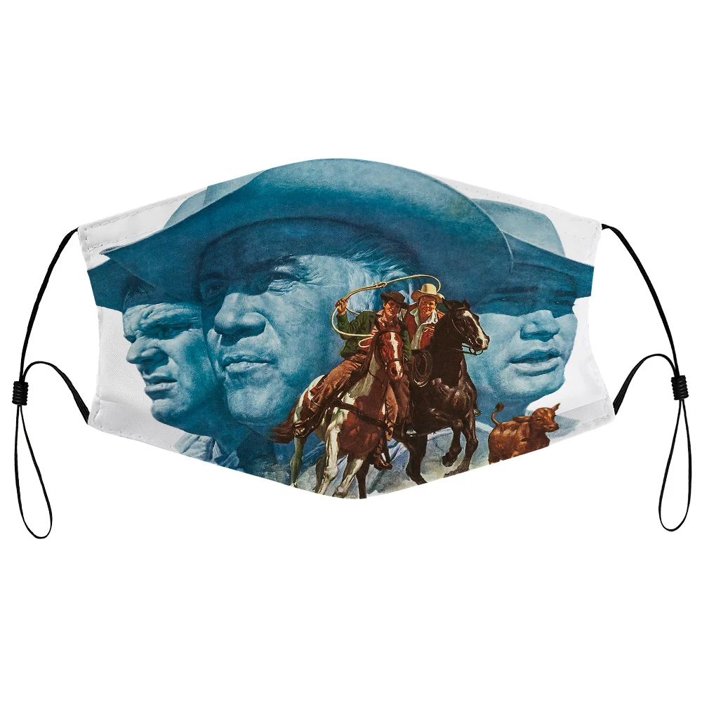 Пылезащитная маска с фильтром Bonanza Lorne Greene Ретро ТВ пионеры Ранчер телевидение