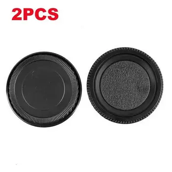 

Rear Lens Body Cap Camera Front cover Anti-dust Mount AF Accessories For Sony Protection SLR Plastic Camera MA Black E1O6