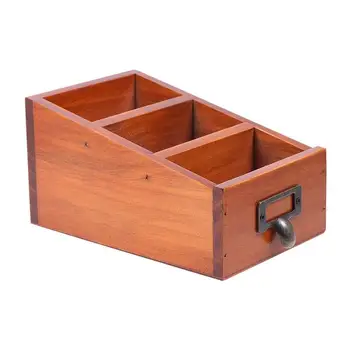 

1 Pc Storage Box Multifunction Durable Colored Sundries Container Pen Holder Desktop Organizer for Office School