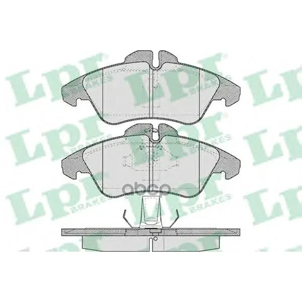 Колодки Тормозные Mercedes Sprinter(901-904) 9506/Volkswagen Lt 28-46 Передние Lpr 05p608 Lpr арт. 05P608