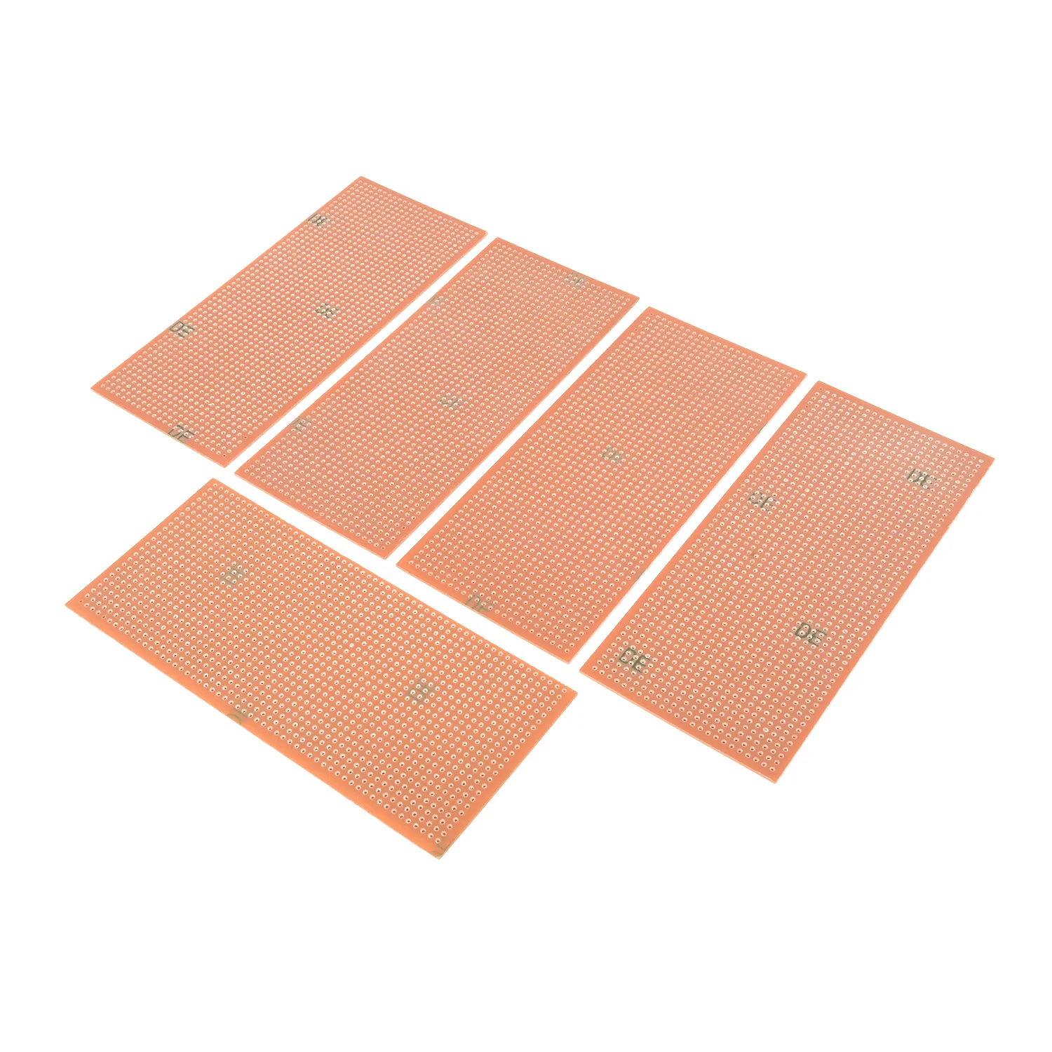 5 шт. 6,5x14,5 см Stripboard Veroboard Uncut PCB Platine односторонние печатные платы