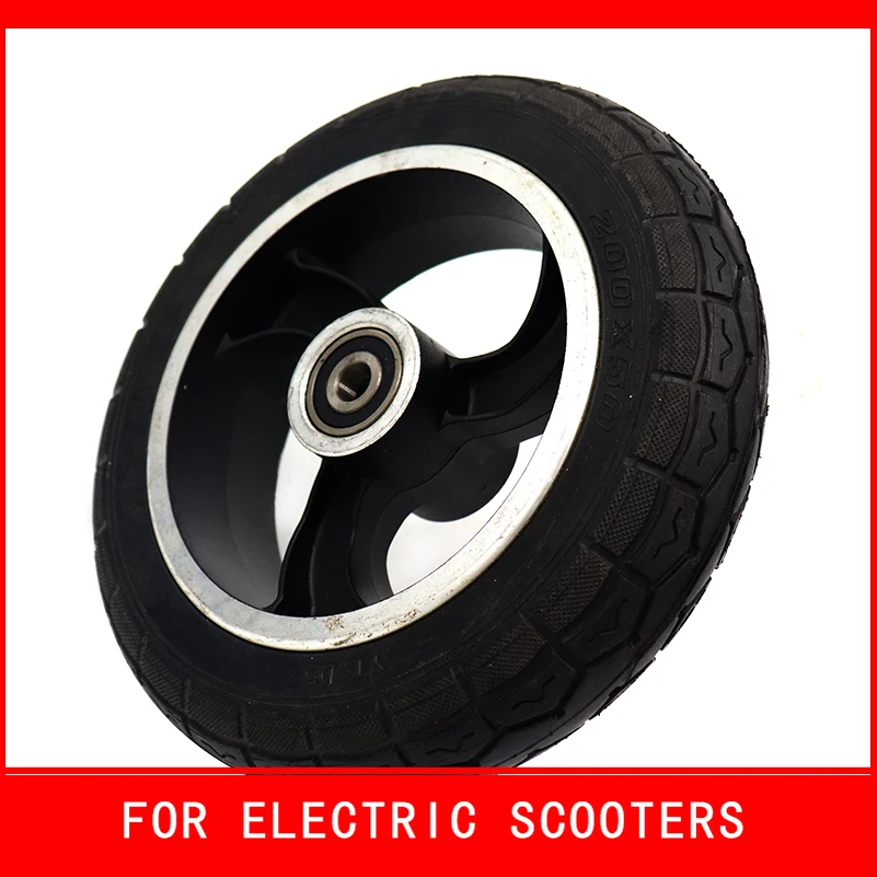 8 Inch Solid Tire Alloy Wheels for Speedtrott GX14 Speedway Mini 4 Pro Rear  200x50 Explosion-Proof Electric Scooter Wheel - AliExpress